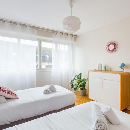 Rosa, Confortable 2 Chambres Avec Parking Dans Le Centre แรนส์ ภายนอก รูปภาพ